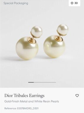 Dior Tribales (Pearl) Earrings